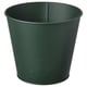ÅKERBÄR Macetero, interior/exterior/verde oscuro, 15 cm