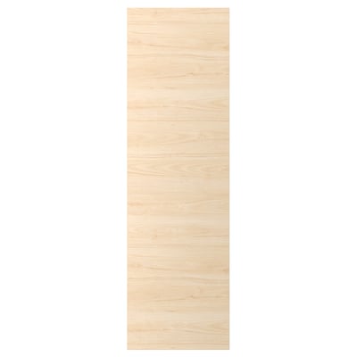 ASKERSUND Puerta, efecto fresno claro, 60x200 cm