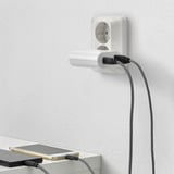 ÅSKSTORM Cargador USB 23W, blanco
