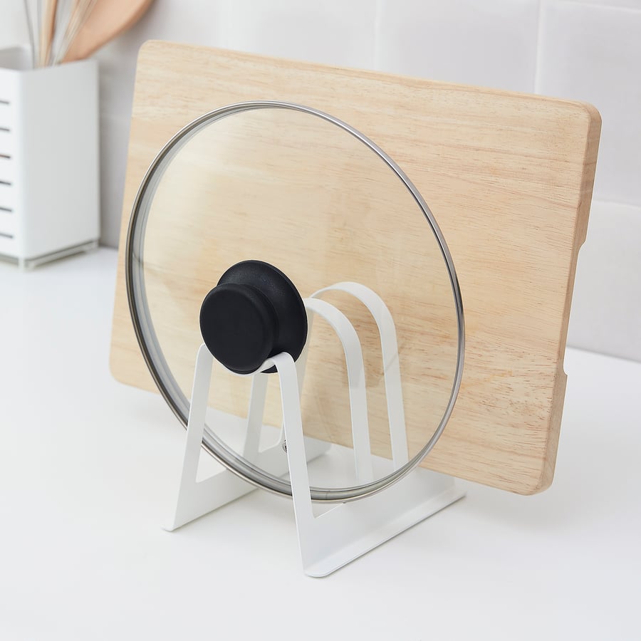 AVSTEG Soporte para tapas y tablas, blanco, 14 cm IKEA Chile