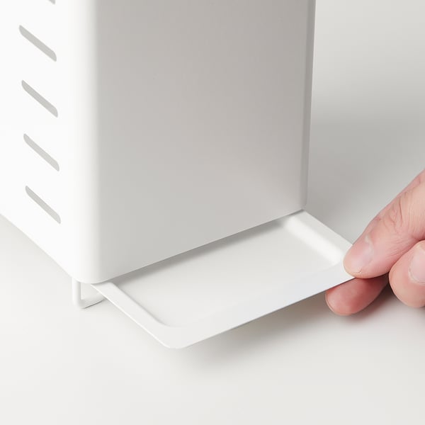 AVSTEG Soporte para utensilios de cocina, blanco, 18 cm