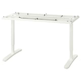 BEKANT Estructura para mesa, blanco, 140x60 cm