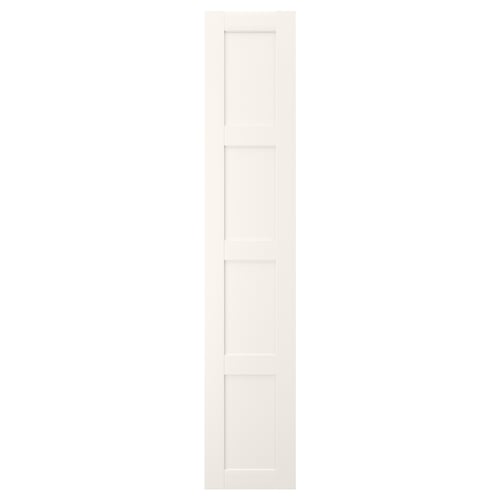 BERGSBO Puerta, blanco, 37x195 cm