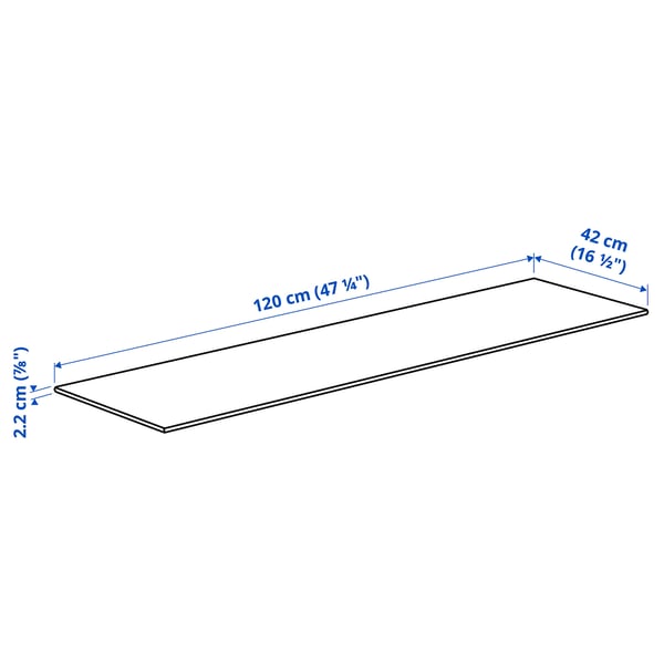 BESTÅ Gabinete, blanco/Lappviken/Stubbarp blanco, 120x42x76 cm