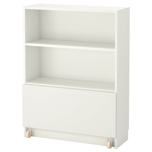 BILLY Estante con cajón, blanco, 80x30x106 cm - IKEA Chile