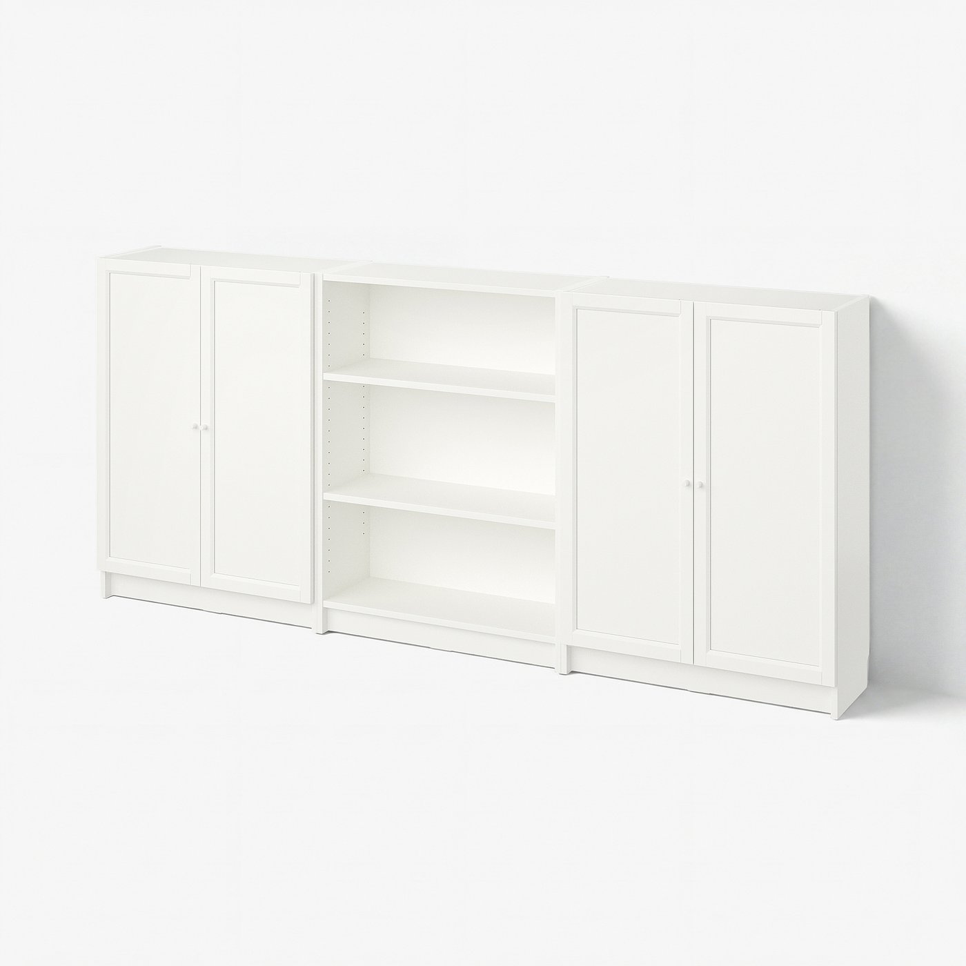 Combinación estante con puertas