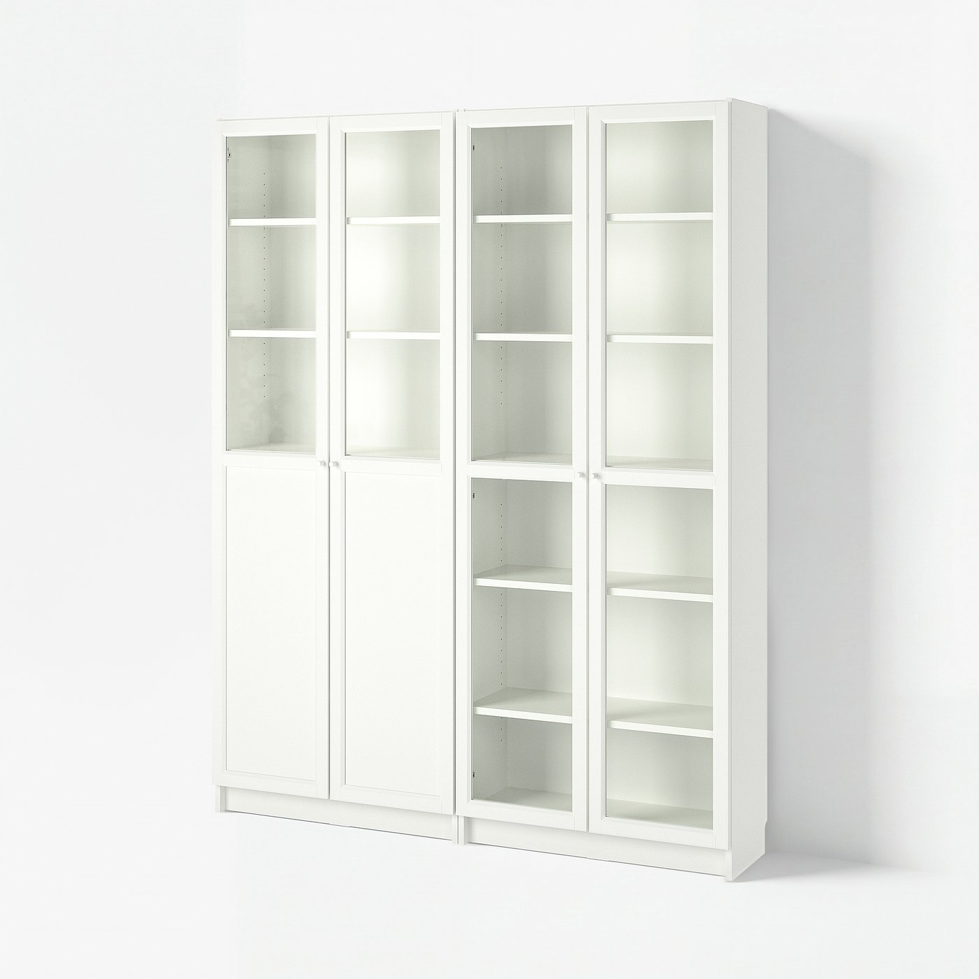Estante con puerta panel/vidrio