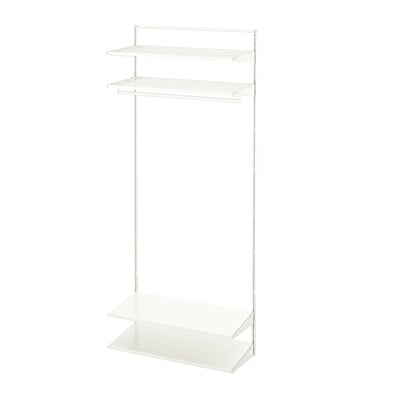 BOAXEL Combinación clóset, blanco, 82x40x201 cm