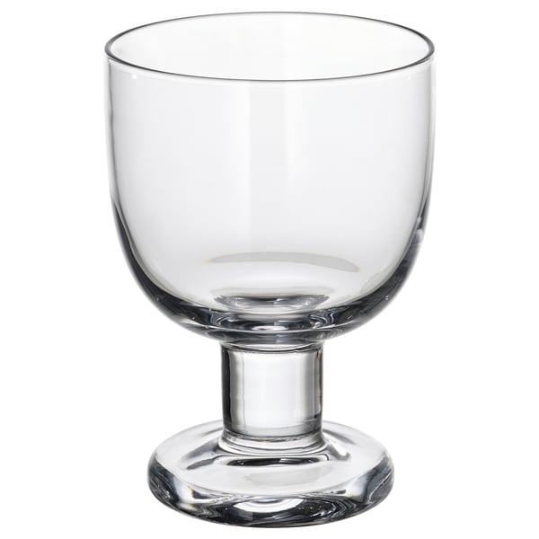 BRÖGGAN Copa, vidrio incoloro, 25 cl