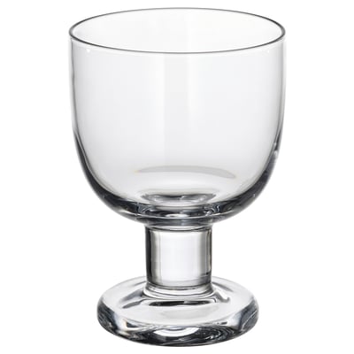 BRÖGGAN Copa, vidrio incoloro, 25 cl