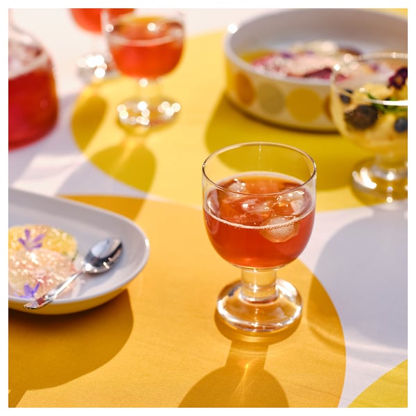 BRÖGGAN Copa, vidrio incoloro, 25 cl