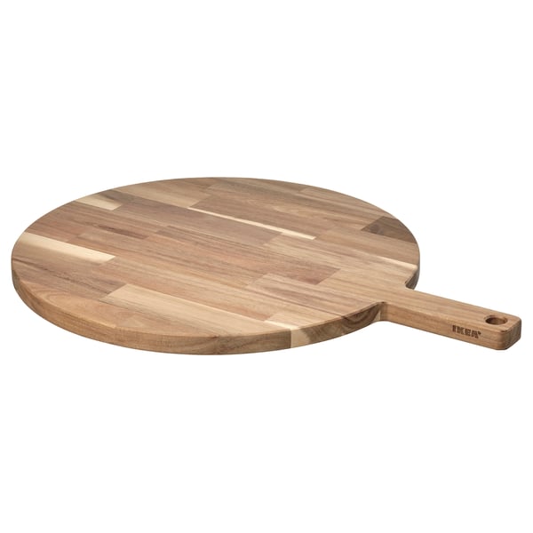 BRÖGGAN Tabla para picar, acacia, 40 cm