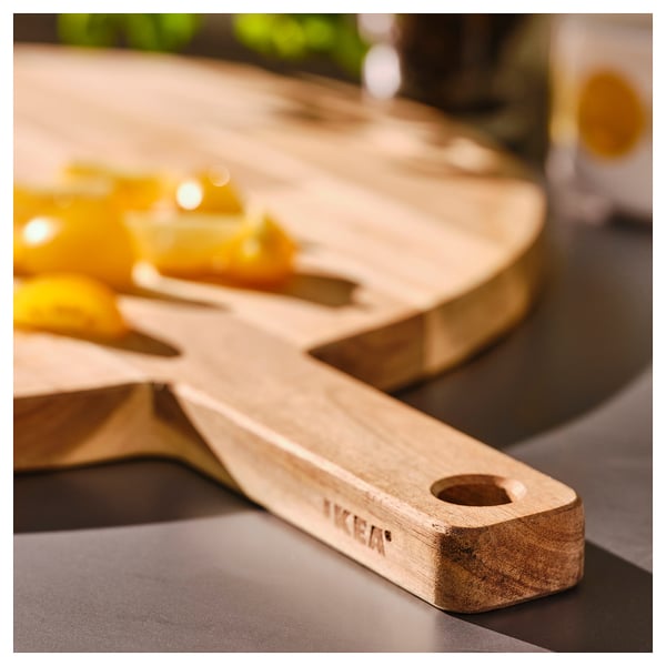 BRÖGGAN Tabla para picar, acacia, 40 cm