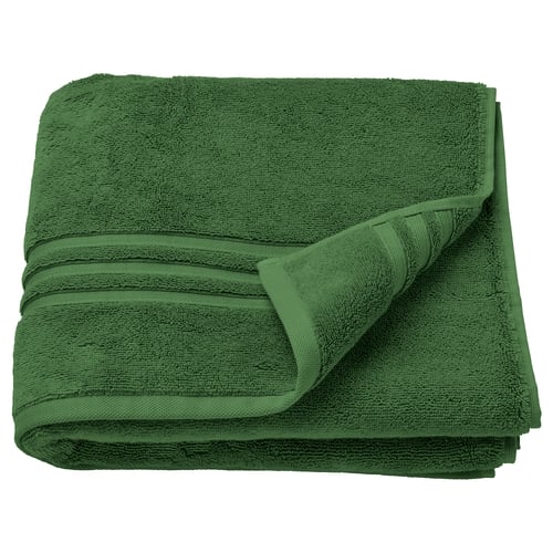BROKGLIM Toalla de baño, verde, 70x140 cm