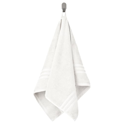 BROKGLIM Toalla de mano, blanco, 50x100 cm