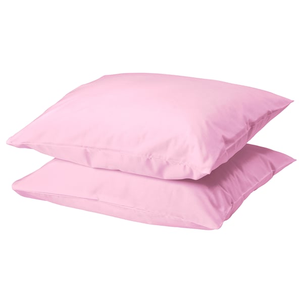 DVALA Funda de almohada, rosado, 50x60 cm