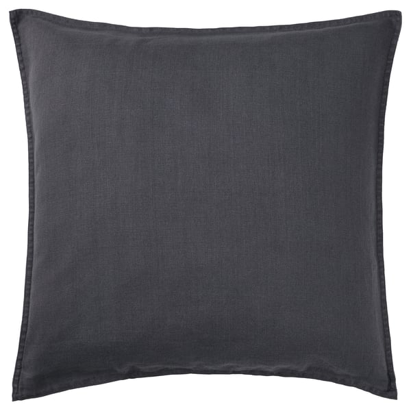 DYTÅG Funda de cojín, Gris oscuro, 65x65 cm
