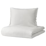 DYTÅG Funda plumón con funda almohada, blanco, 150x200/50x60 cm