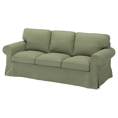 EKTORP Funda sofá 3 cuerpos, Naggen menta grisáceo