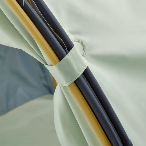 ELDFLUGA Carpa para cama, azul/verde, 70/80/90