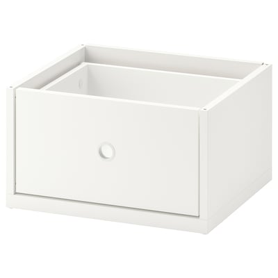 ELVARLI Cajón, blanco, 40x36 cm