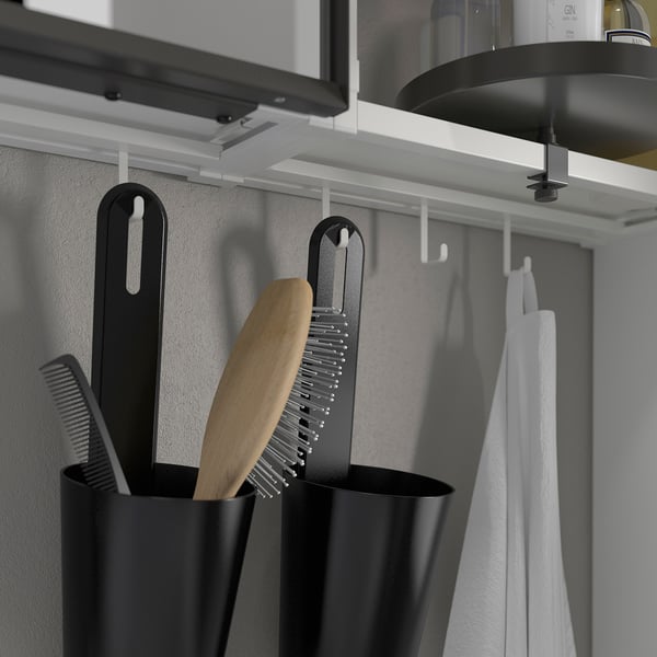 ENHET Baño, blanco, 140x43x65 cm