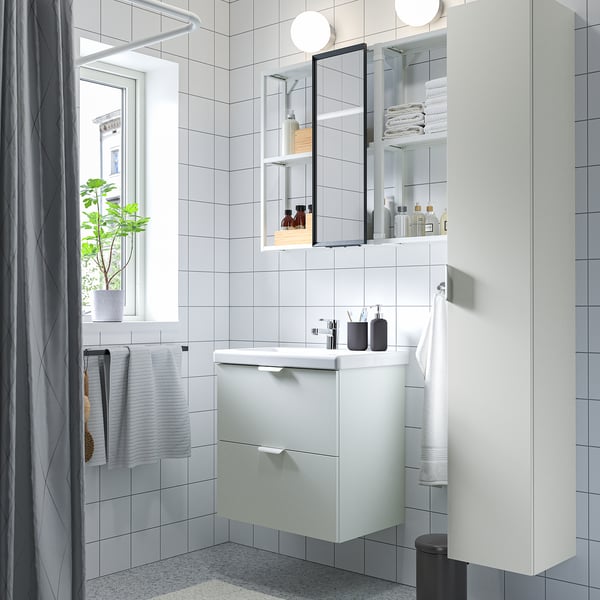 ENHET Baño, blanco, 64x43x65 cm