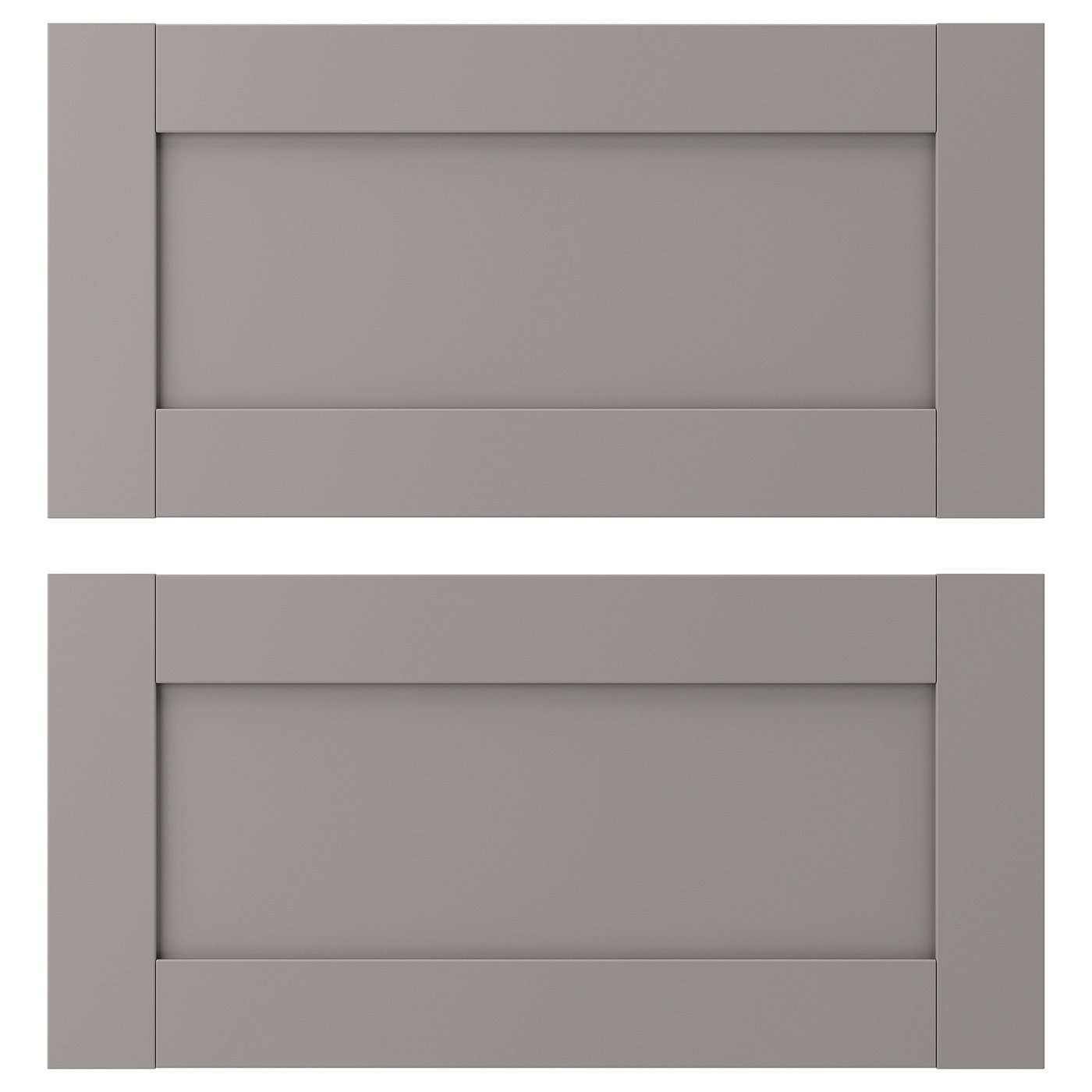 ENHET Frente de cajón, gris estructura, 60x30 cm IKEA Chile