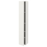 ENHET Mueble alto con puerta, blanco, 30x32x180 cm