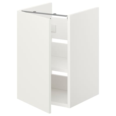 Set de Baño Estante 2 Puertas 1 Repisa + Vanitorio + Organizador 2 Puertas  Blanco