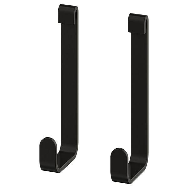 ENHET Percha, gris oscuro, 6x24 mm