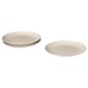 FÄRGKLAR Plato, brillante beige, 26 cm
