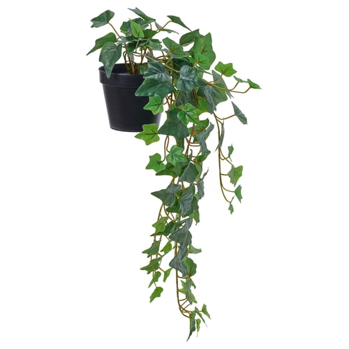 FEJKA Planta artificial, interior/exterior/colgante Hiedra, 12 cm