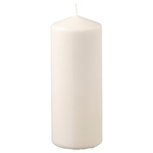 FENOMEN Vela grande, sin aroma, natural, 19 cm 70 hr