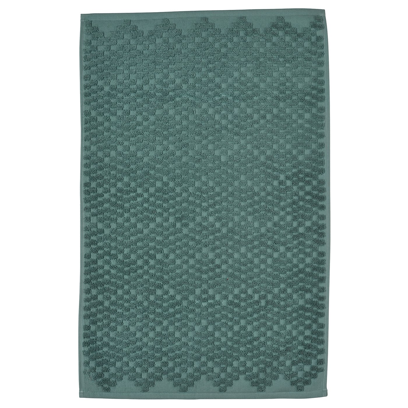 FJÄLLKATTFOT Piso de baño, turquesa, 50x80 cm - IKEA Chile