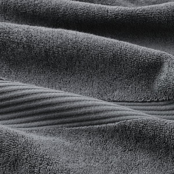 FREDRIKSJÖN Toallón, Gris oscuro, 100x150 cm