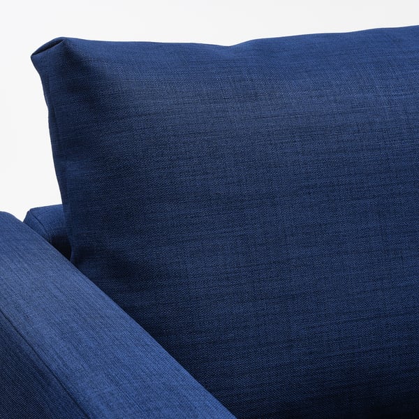 FRIHETEN Sofá cama esquinero con almacenaje, Skiftebo azul