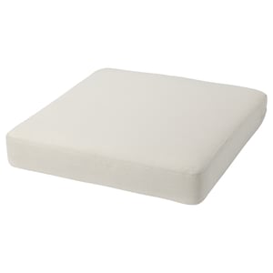 FRÖSÖN Funda para cojín de asiento, ext beige, 62x62 cm