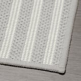 GATUSEKTION Alfombra de cocina, gris/a cuadros, 45x120 cm