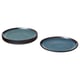 GLADELIG Plato, azul, 25 cm