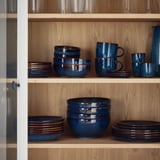 GLADELIG Plato, azul, 25 cm