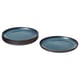 GLADELIG Plato de pan, azul, 20 cm