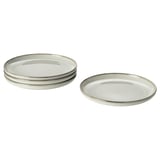 GLADELIG Plato de pan, gris, 20 cm