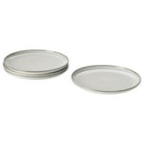 GLADELIG Plato, gris, 25 cm