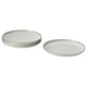 GLADELIG Plato, gris, 25 cm
