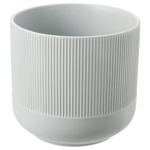 GRADVIS Macetero, gris, 15 cm