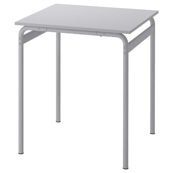 GRÅSALA Mesa, gris/gris, 67x67x75 cm