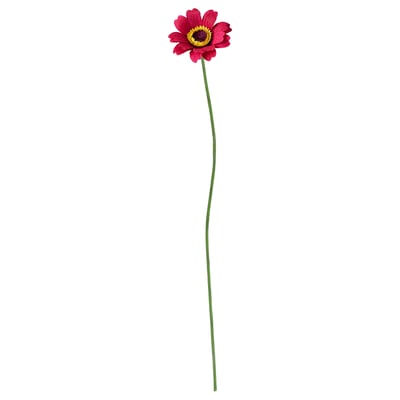 GULDSPETT Flor artificial, papel pintado/Dalia Rosado oscuro, 50 cm