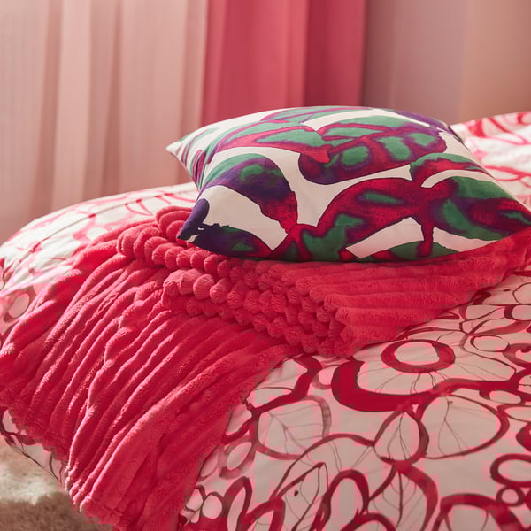 GULLSTRÅLE Cubrecama, Rosado vivo, 150x250 cm