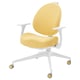 GUNRIK Silla para escritorio infantil, amarillo